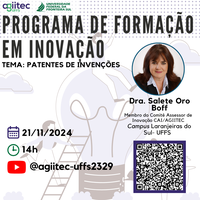 Programa de Formação em Inovação: Patentes de Invenções