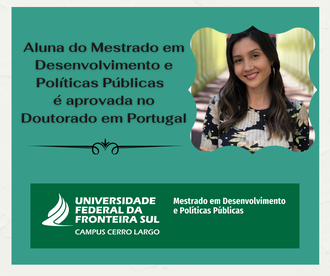 card com a foto da estudante à direita