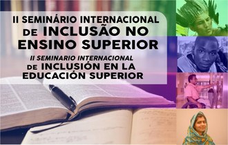 23092021 II Seminário Internacional de Inclusão no Ensino Superior está com inscrições abertas