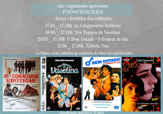 cartaz cine vagamundo pornochanchada