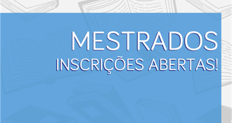 Mestrados com inscrições abertas