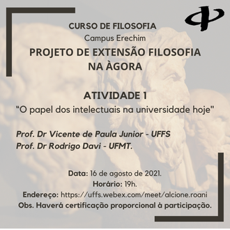 O papel dos intelectuais na universidade hoje