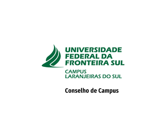 Assinatura Visual do Conselho de Campus Laranjeiras do Sul.