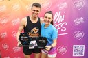 02092024 - Casal José Augusto Fernandes e Tatiane Santini Fernandes estão treinando também para as Maratonas em Brasília e Porto Alegre (UFFS/Ariel Tavares)