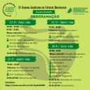 16112021 - Cartaz de divulgação da IX Semana Acadêmica de Biologia Campus Realeza 2