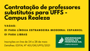 24052021 - Contratação de professores substitutos