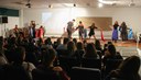 24092018 - Evento foi permeado com apresentações culturais, como uma homenagem à Violeta Parra (Ariel Tavares/UFFS)