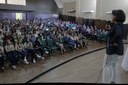 26032019 - Estudantes e professores de cursos de Nutrição de Realeza, Francisco Beltrão, Foz do Iguaçu e Guarapuava participaram do evento (Ariel Tavares/UFFS)