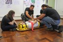 26102018 - Objetivo é capacitar uma equipe para formação de uma brigada voluntária de prevenção e combate a incêndio no âmbito do Campus Realeza (Roberto Jonikaites/UFFS)