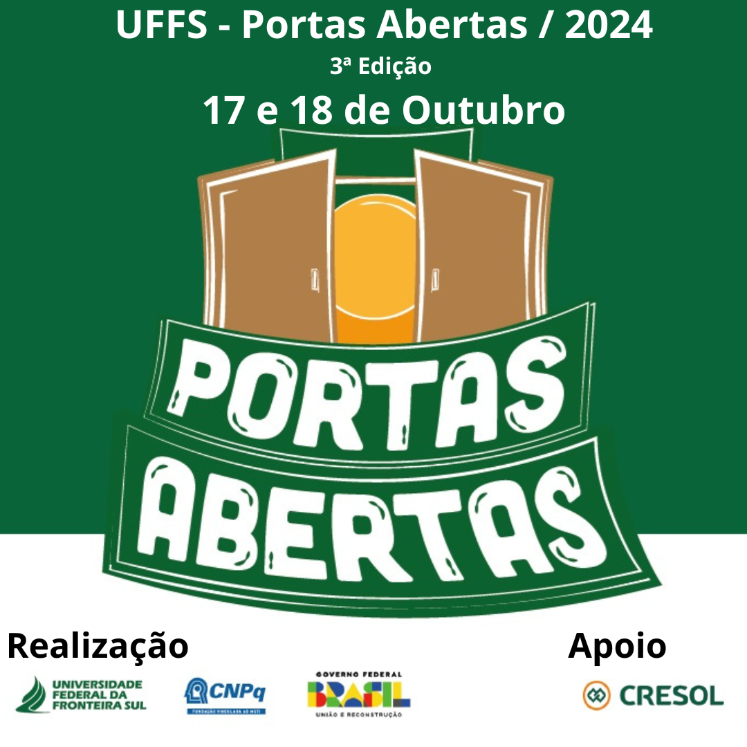 Terceira dição da UFFS - Portas Abertas