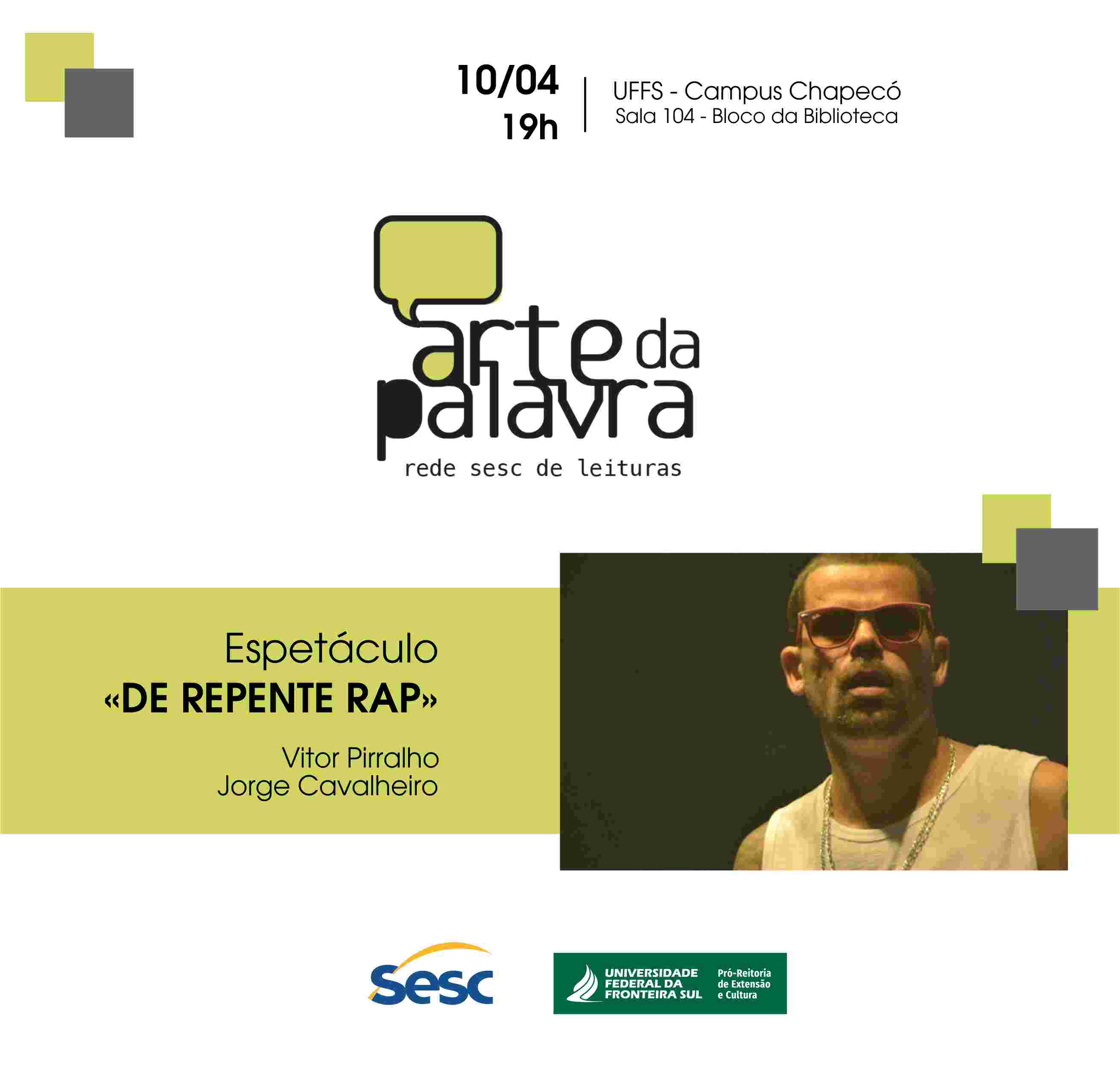 Espetáculo - De Repente Rap