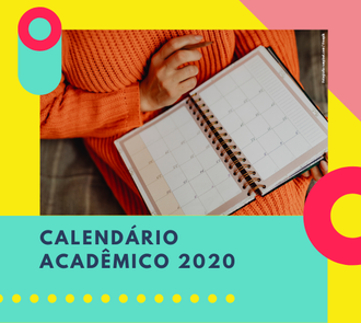 Calendário acadêmico 2020