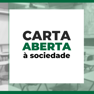 Carta aberta à sociedade