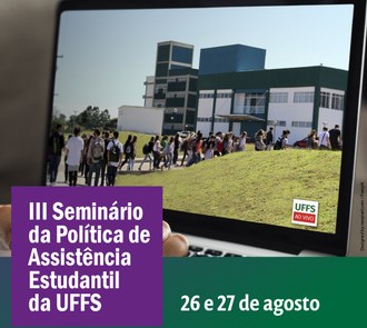 Cartaz com informações sobre seminário política estudantil