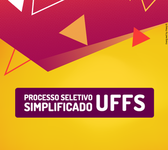 Cartaz com informações sobre processo seletivo simplificado