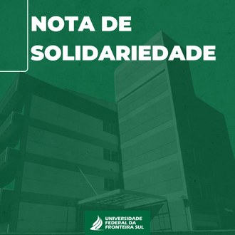 Nota de solidariedade