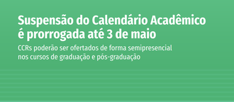 Suspensão do Calendário Acadêmico