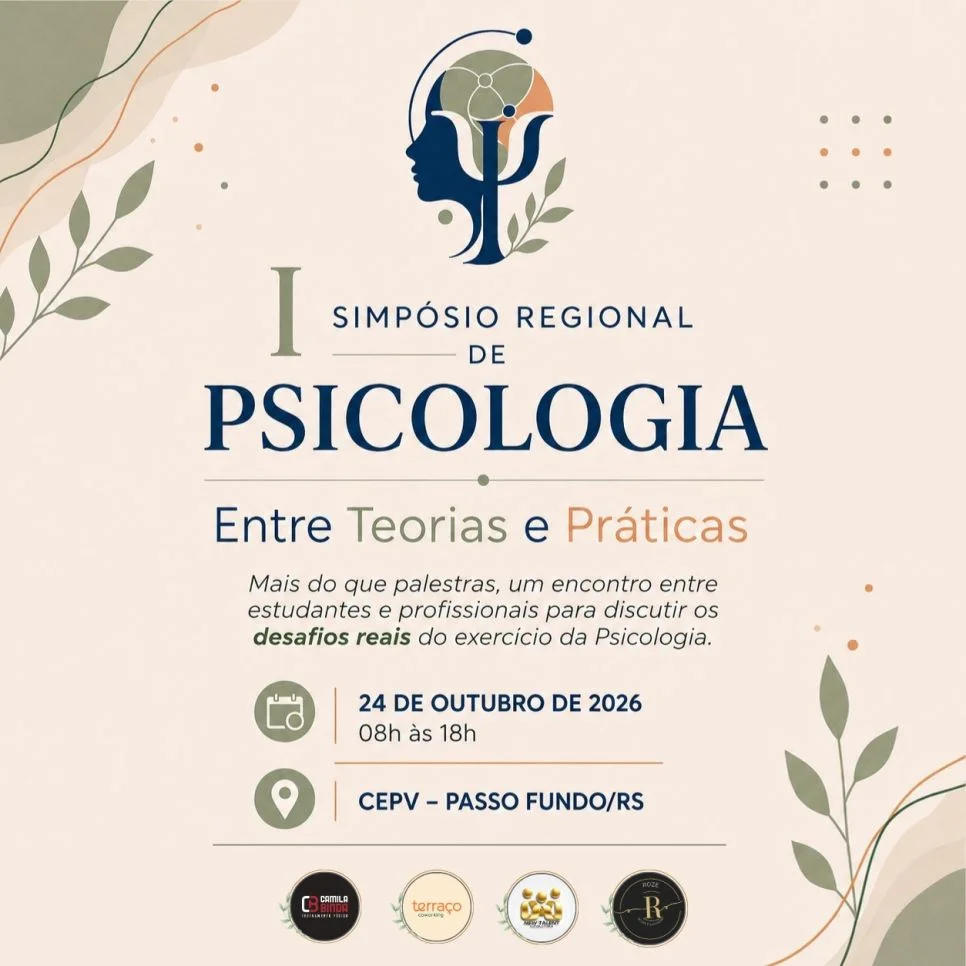 I Simpósio Regional de Psicologia -- Entre Teorias e Práticas