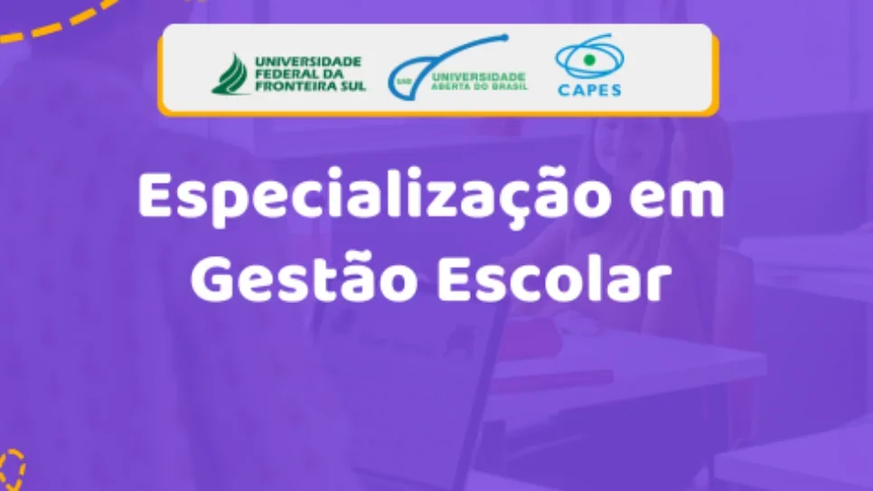 Curso de pós-graduação a distância em Gestão Escolar oferta vagas para SC e PR