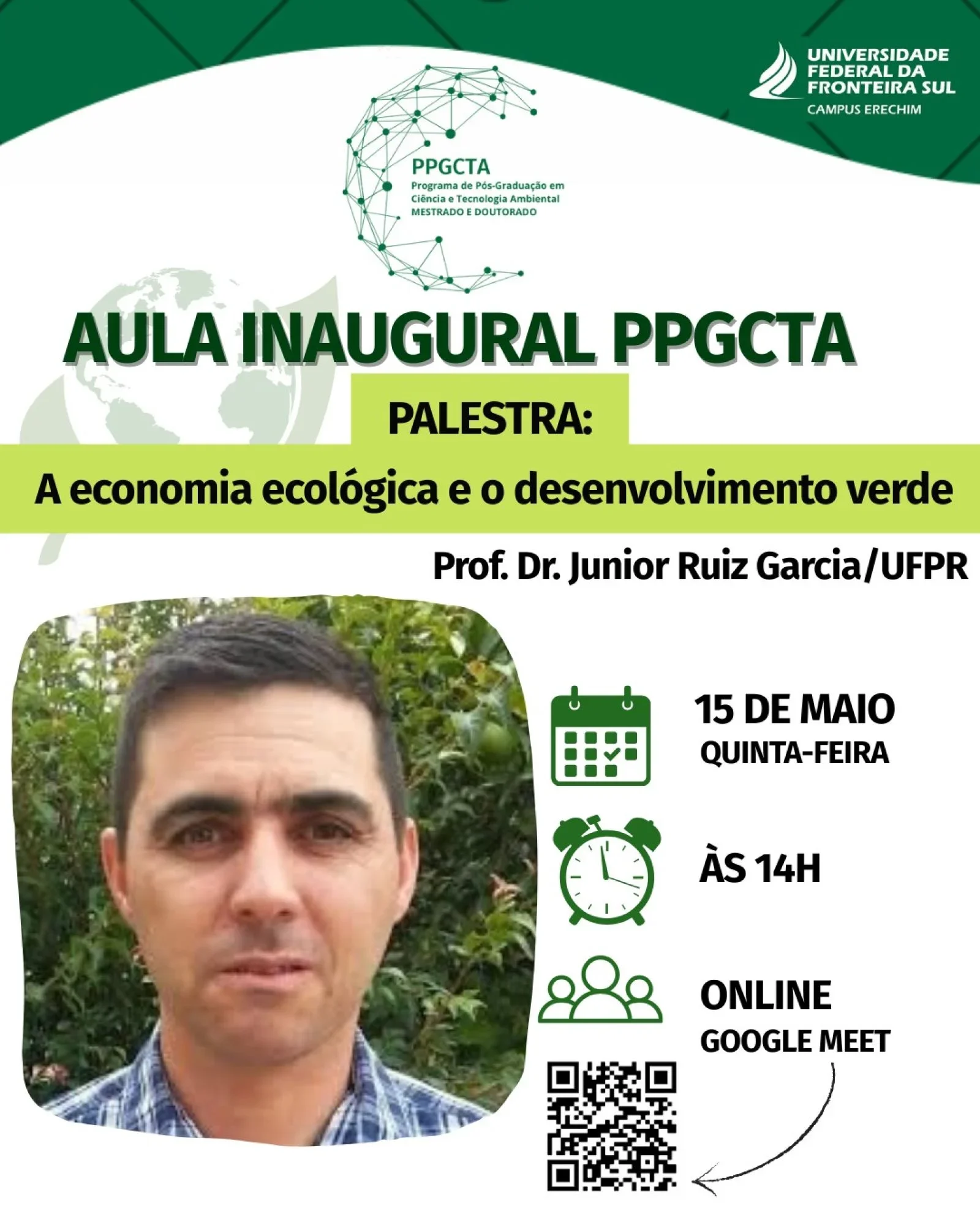 Aula Inaugural PPGCTA