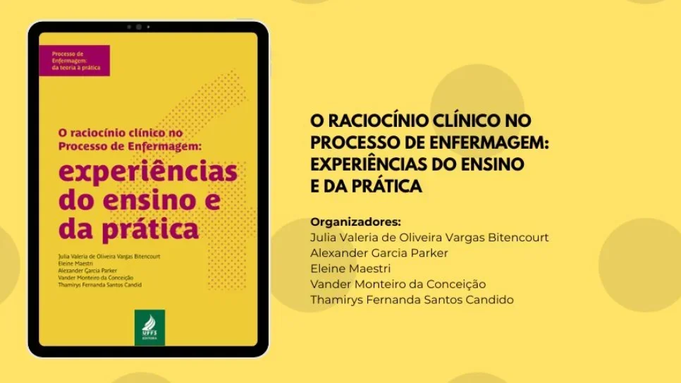 Editora UFFS publica livro sobre experiências no Processo de Enfermagem 
