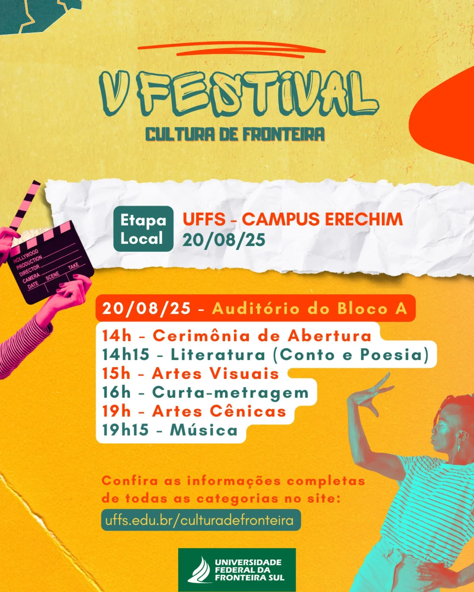 V Festival Cultura de Fronteira - Etapa Erechim