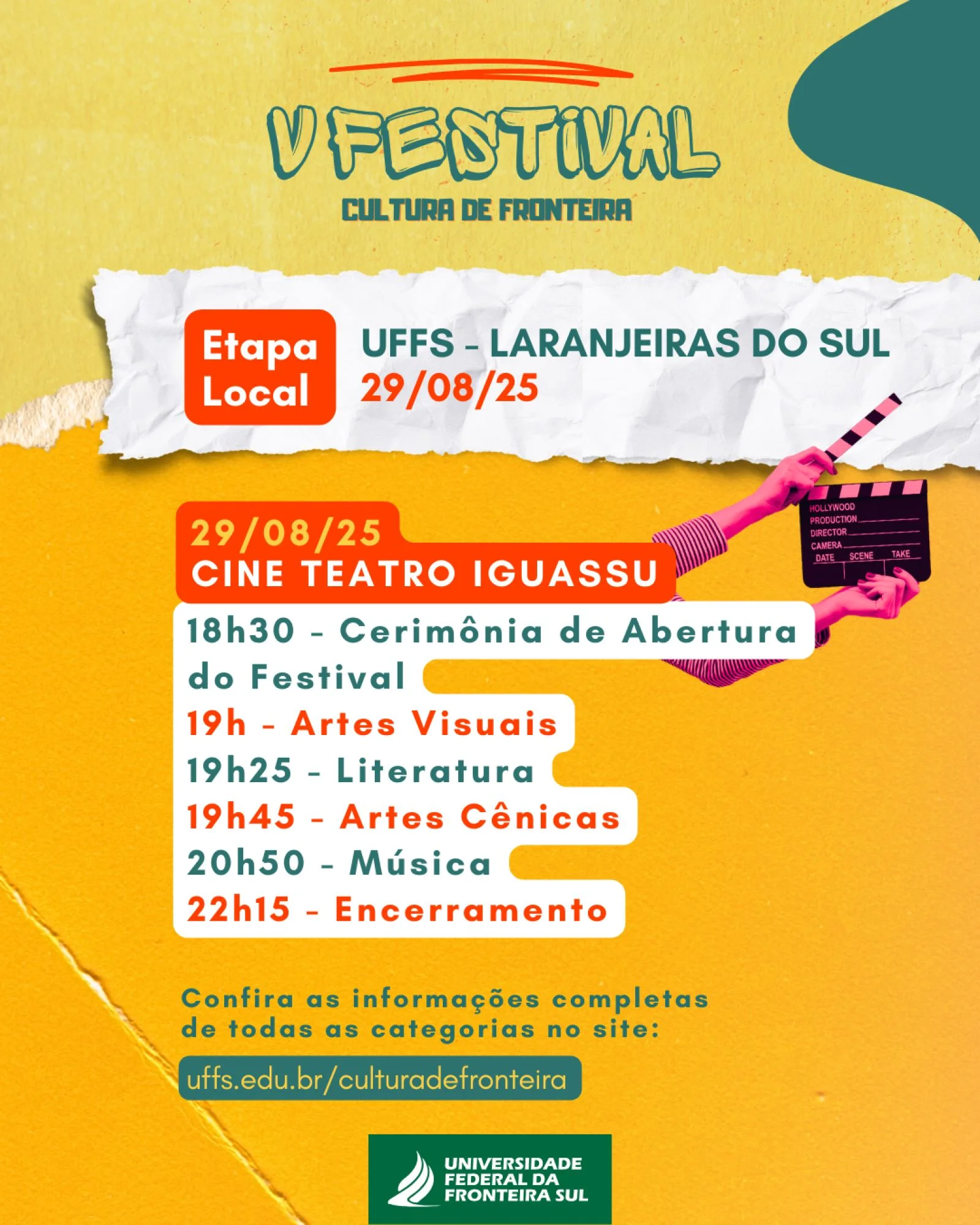 V Festival Cultura de Fronteira - Etapa Laranjeiras do Sul