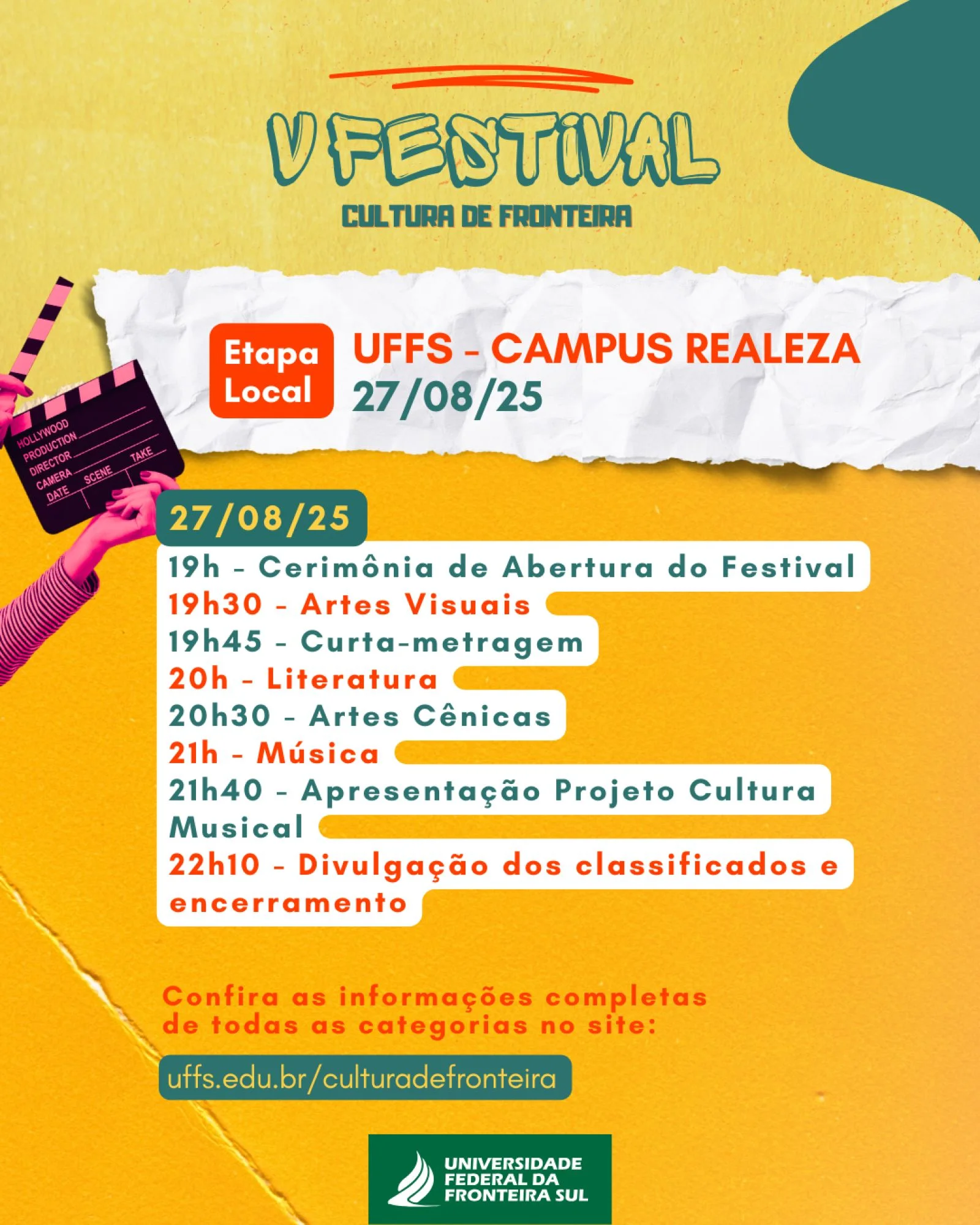 V Festival Cultura de Fronteira - Etapa Realeza