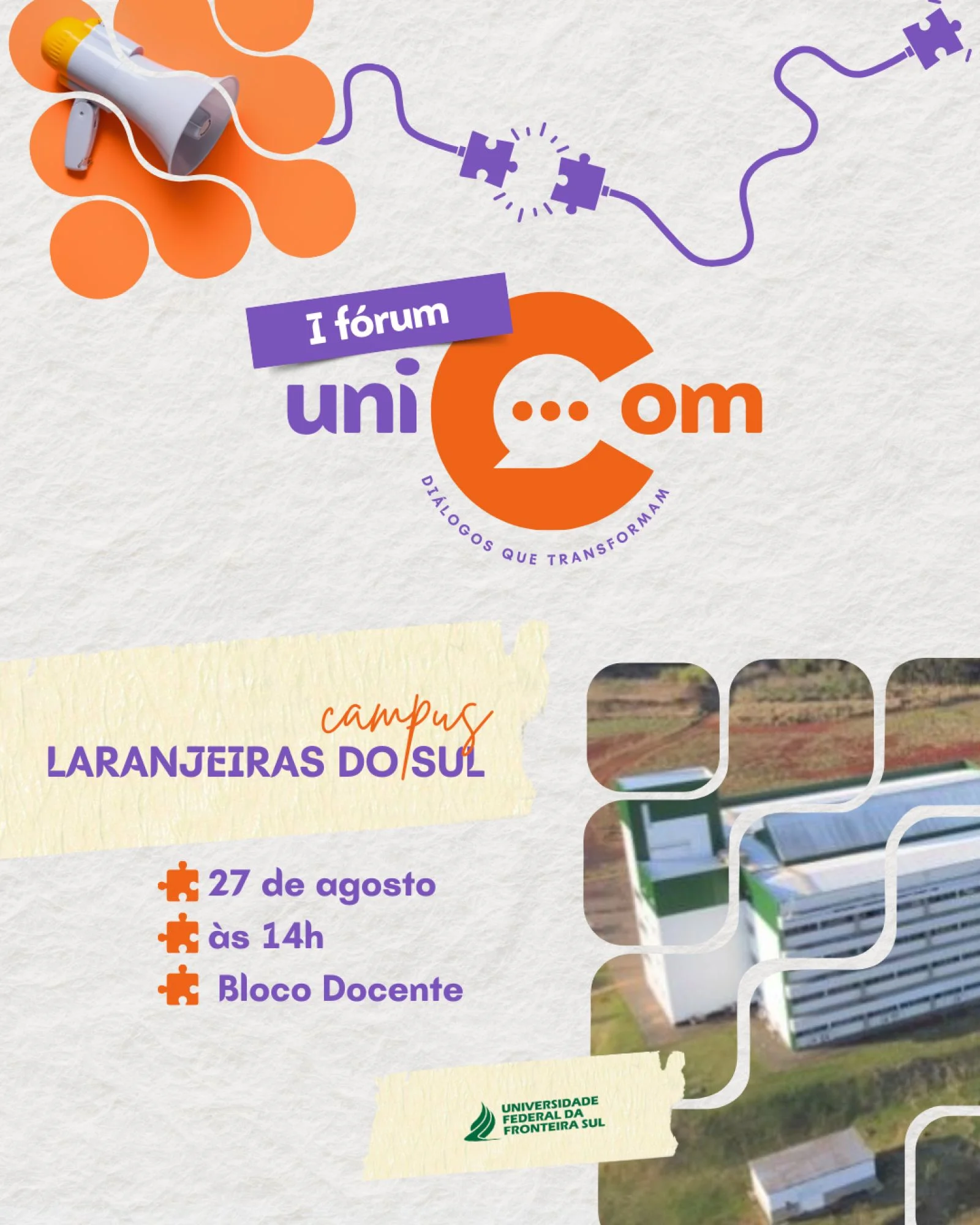 I Fórum de Comunicação Social da UFFS