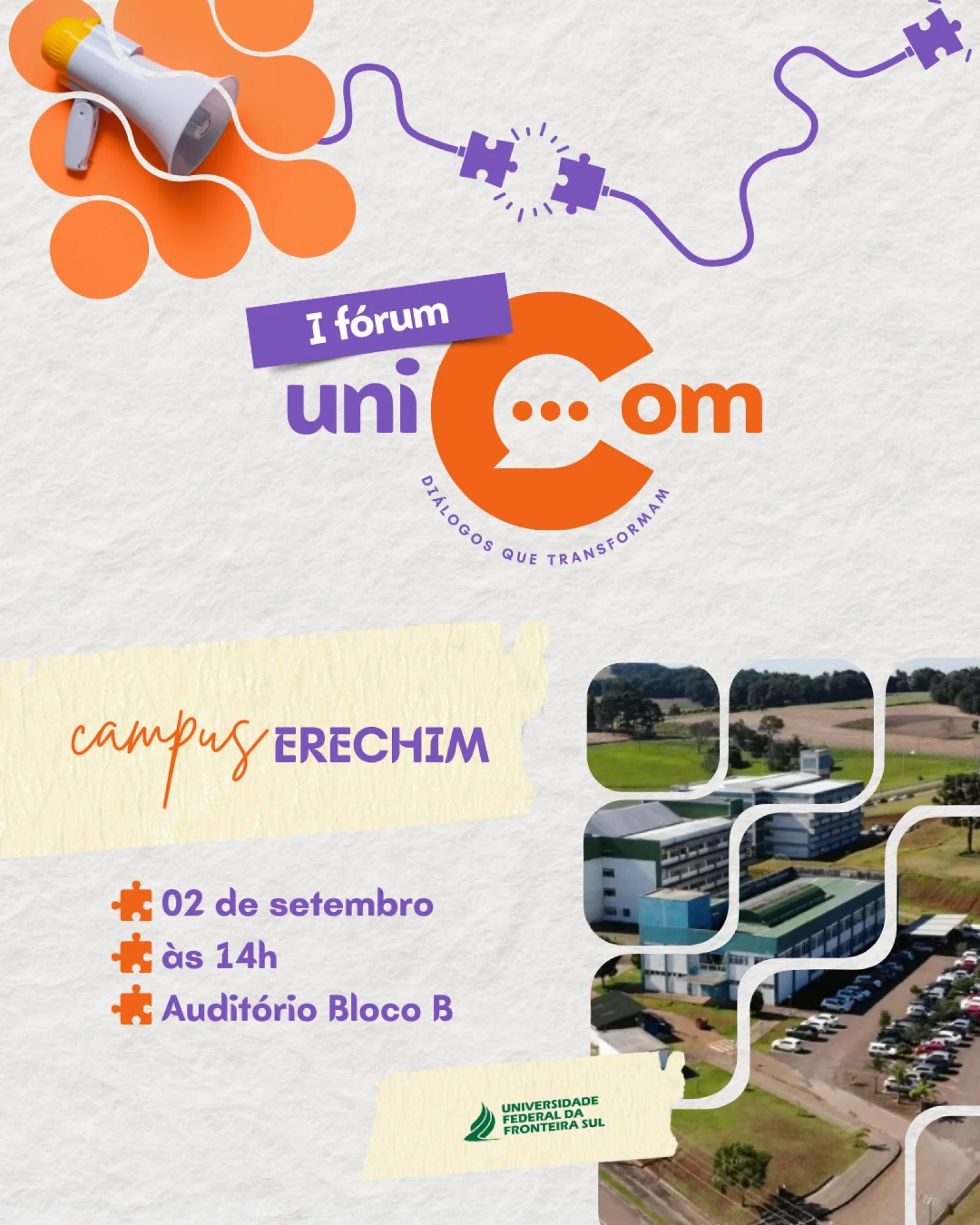I Fórum de Comunicação Social da UFFS