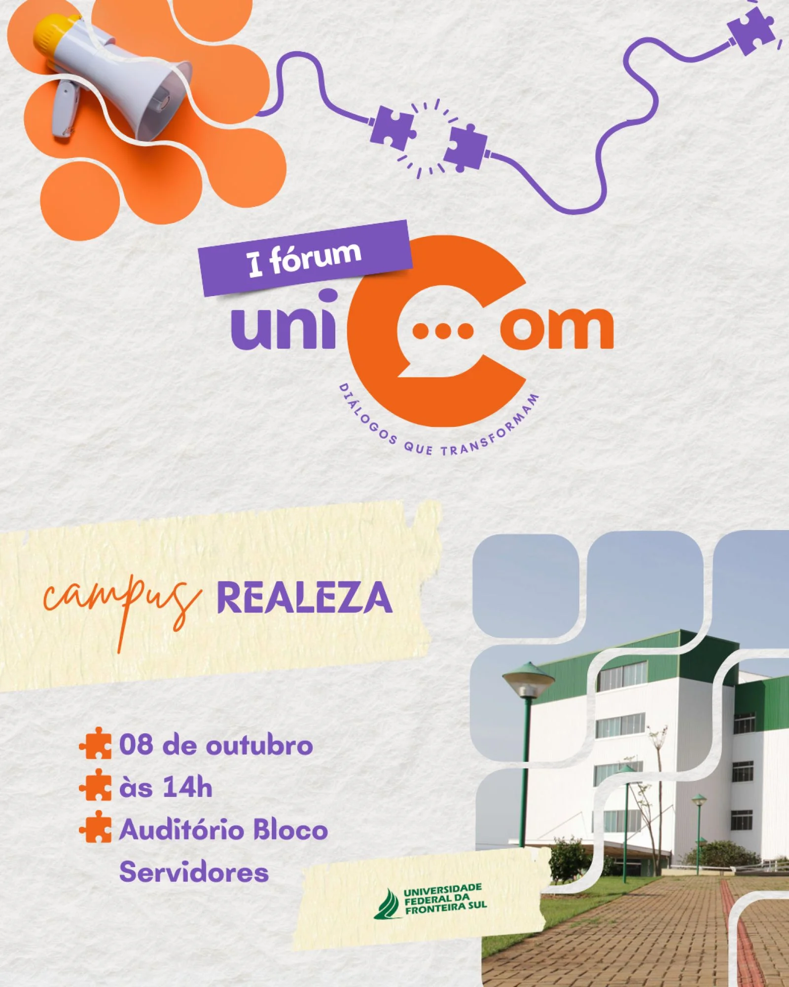 I Fórum de Comunicação Social da UFFS