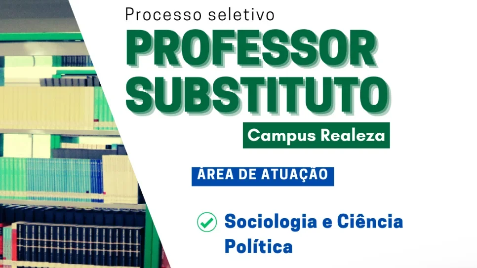 UFFS abre seleção para professor substituto no Campus Realeza