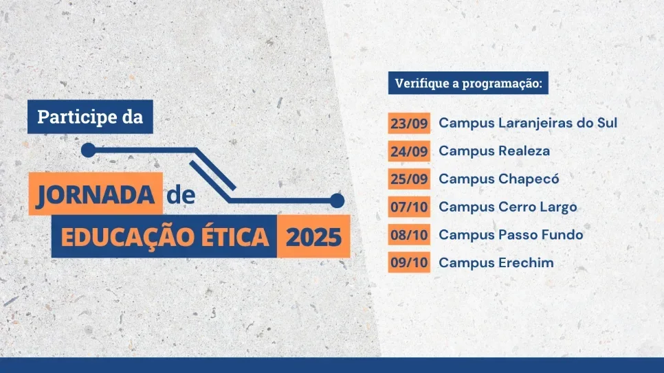 Comissão de Ética realizará encontros em todos os campi da UFFS