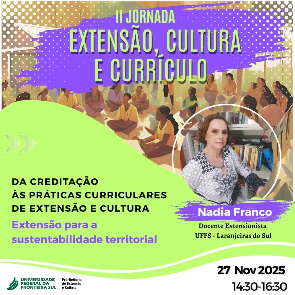 II Jornada Extensão, Cultura e Currículo