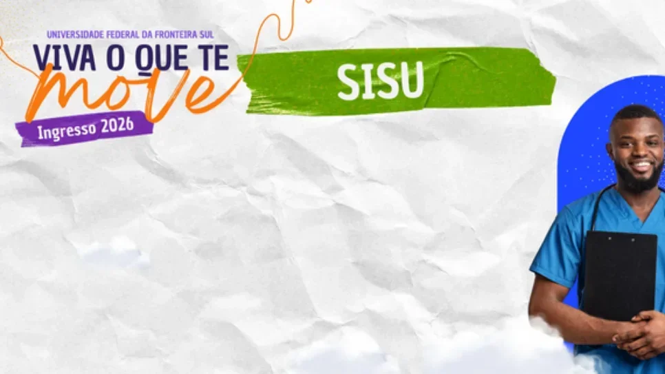 Divulgados os cursos com vagas ofertadas no processo seletivo SiSU/UFFS 2026