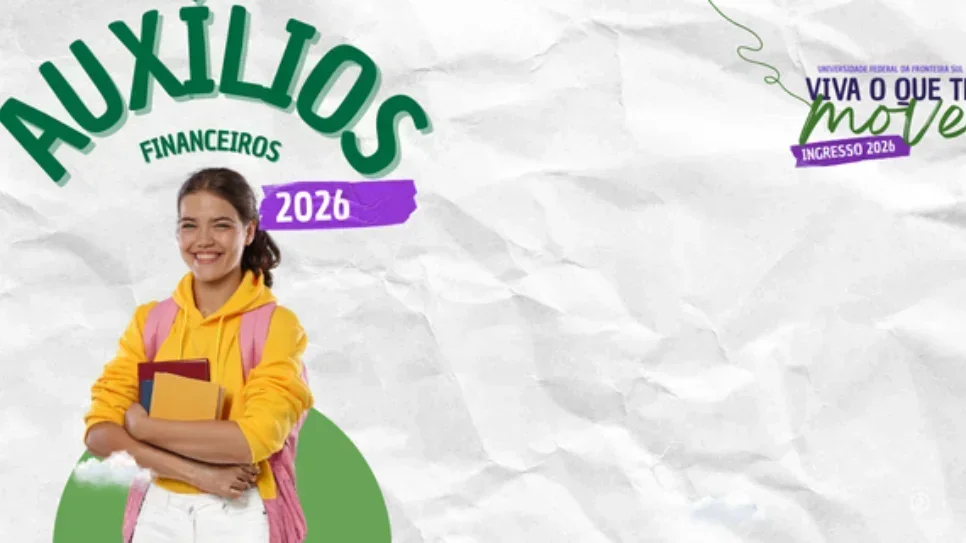 UFFS publica edital para concessão de auxílios financeiros a estudantes