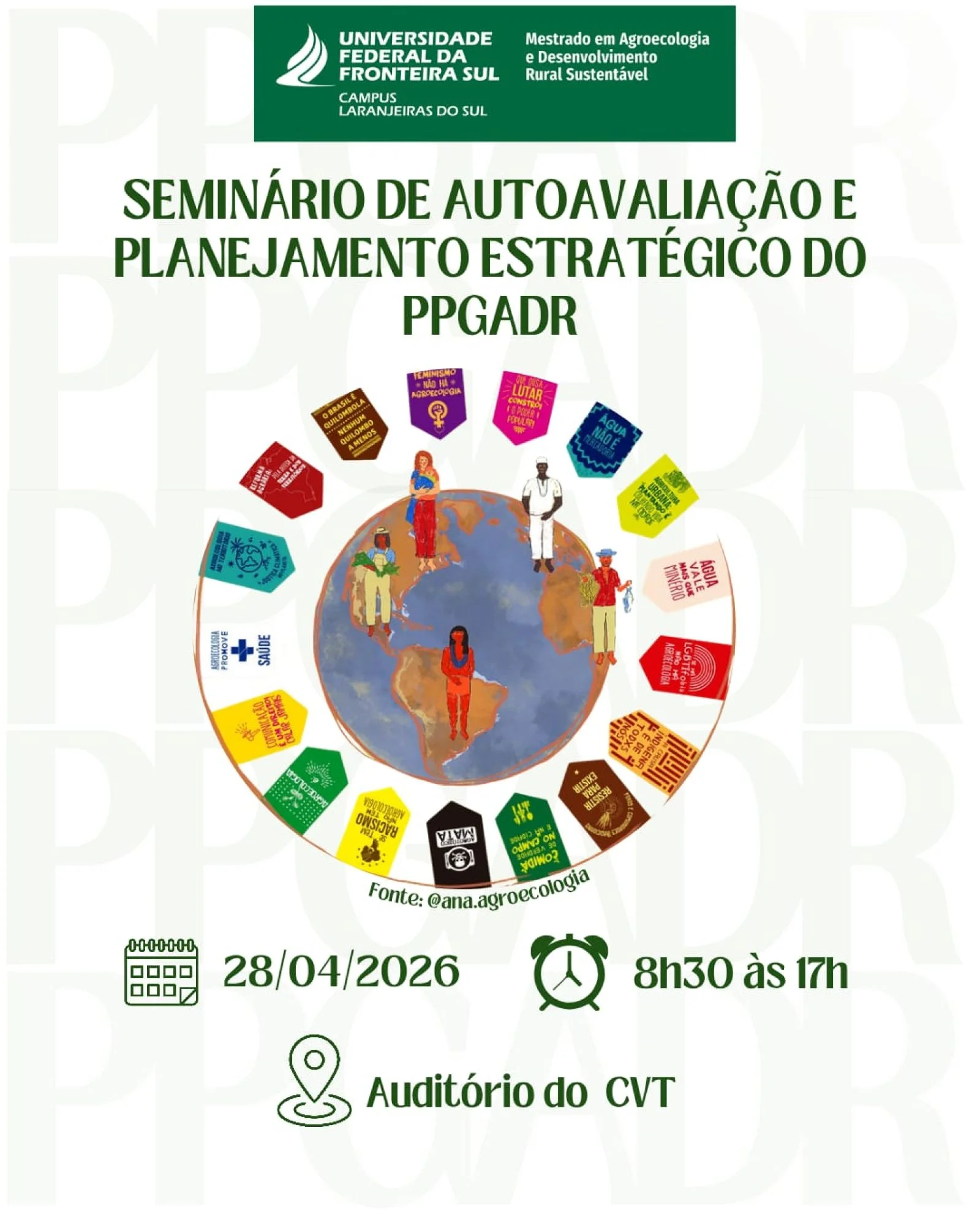 Seminário de Autoavaliação e Planejamento Estratégico do PPGADR