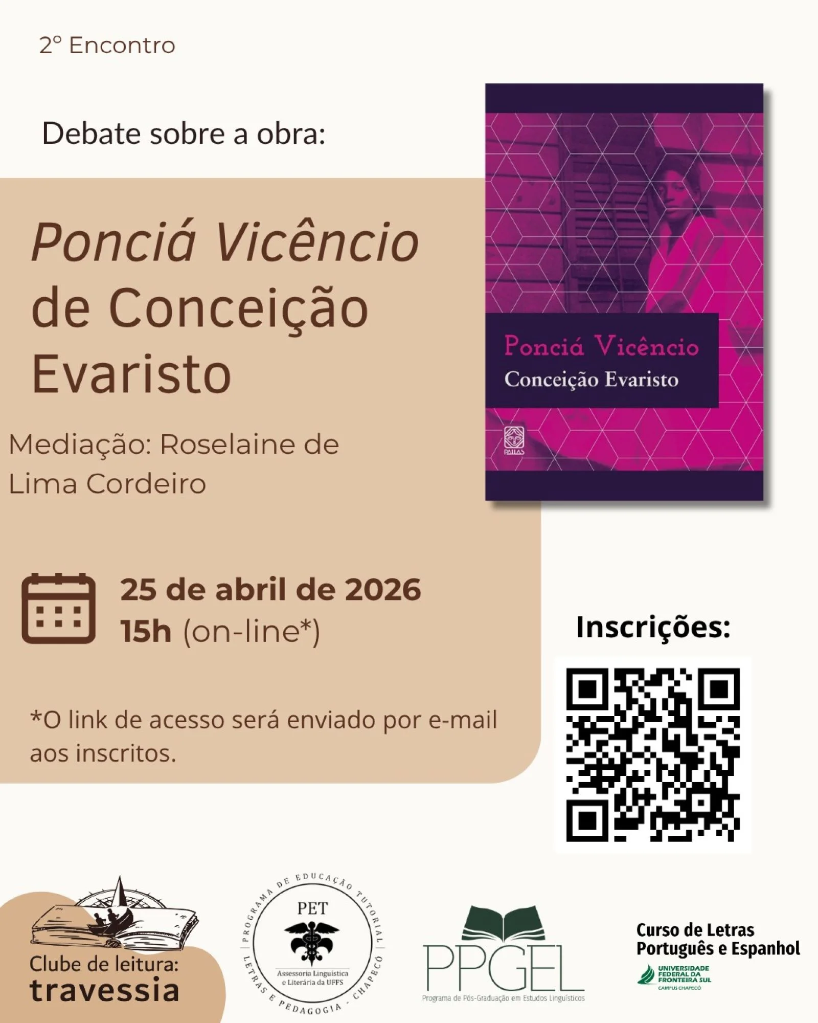 2º encontro do Clube de Leitura Travessia