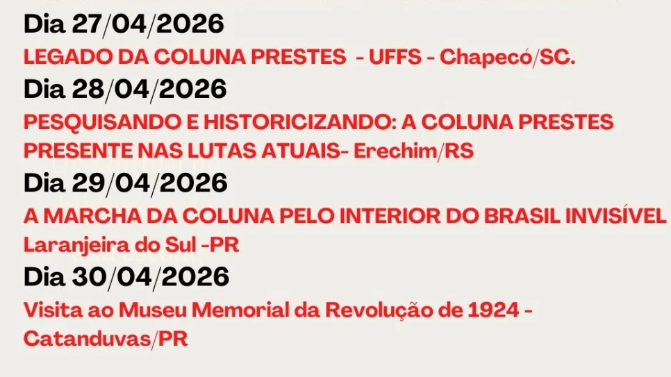 O Legado da Coluna Prestes no Brasil