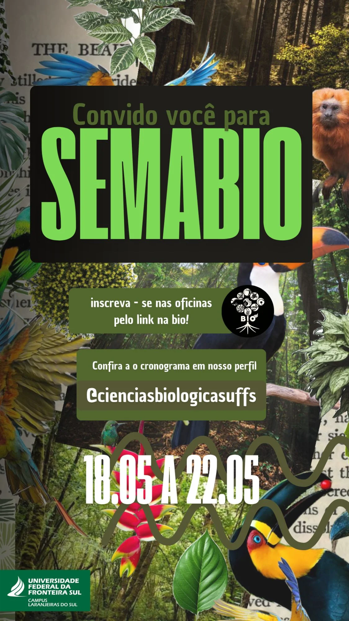 SEMANA ACADÊMICA DE CIÊNCIAS BIOLÓGICAS 