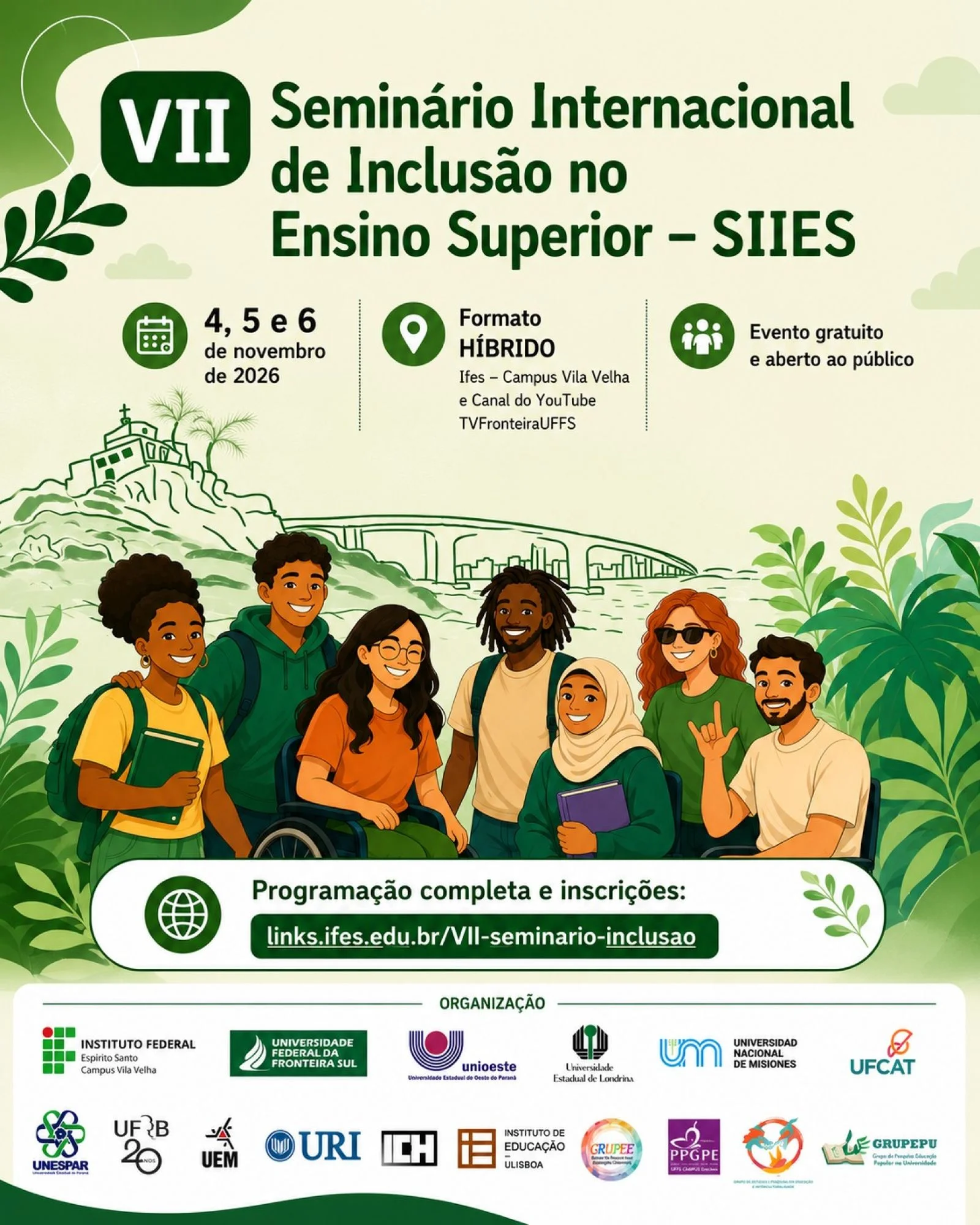 VII Seminário Internacional de Inclusão no Ensino Superior