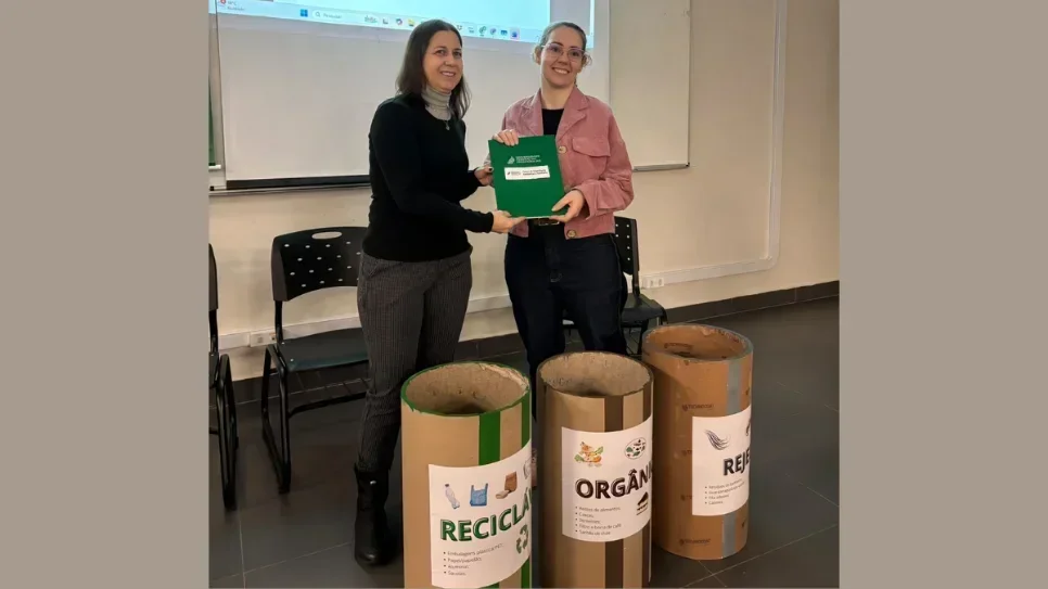 Projeto da UFFS leva soluções de engenharia e educação ambiental a escola pública de Chapecó