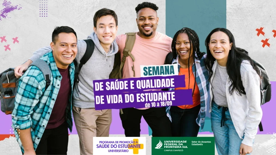 II Semana de Saúde e Qualidade de Vida do Estudante começa na quinta-feira (10)