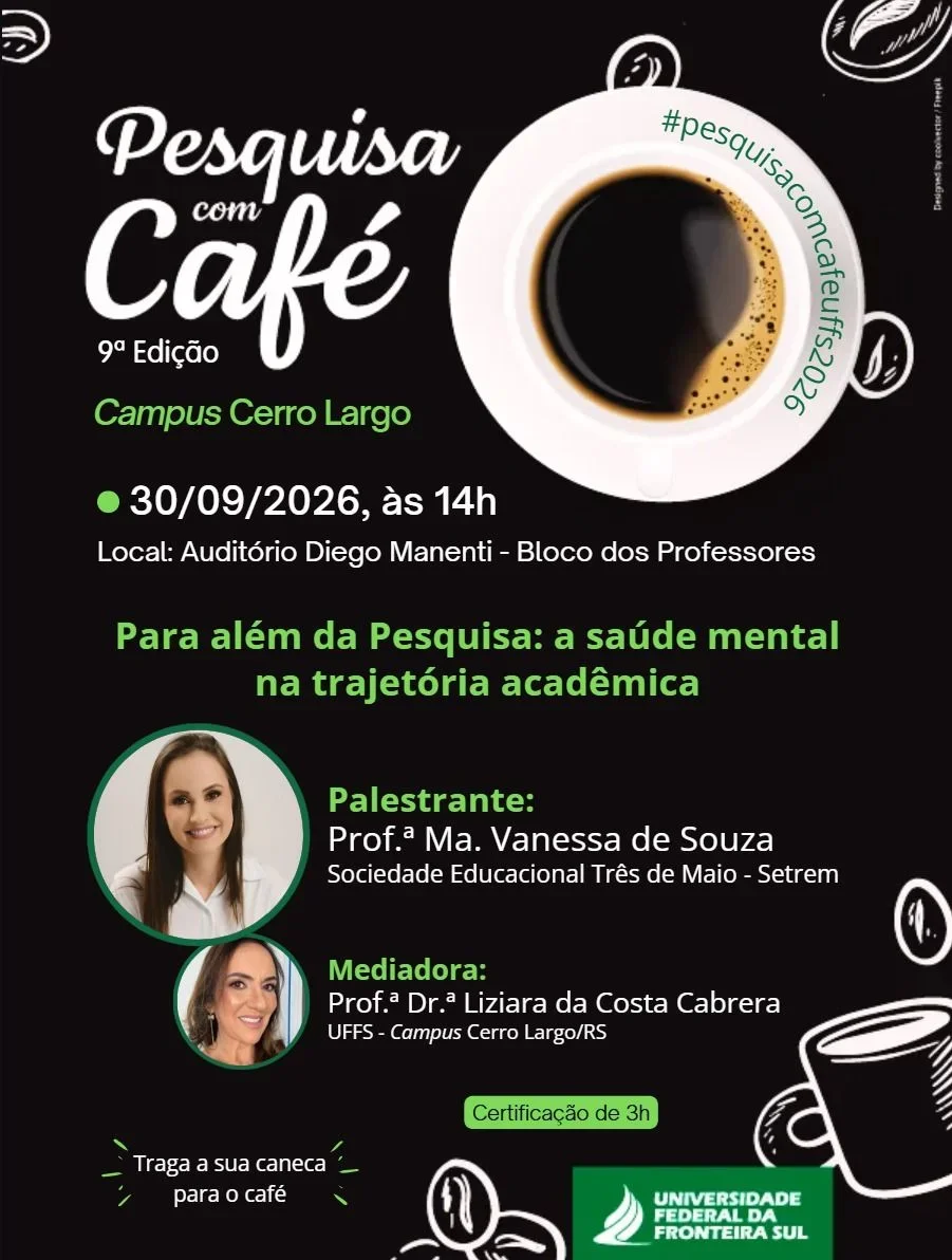 Pesquisa com Café do Campus Cerro Largo - 9ª Edição