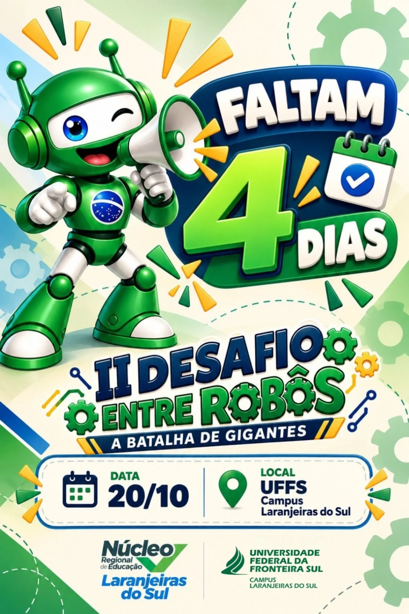 II Desafio entre Robôs: A Batalha de Gigantes