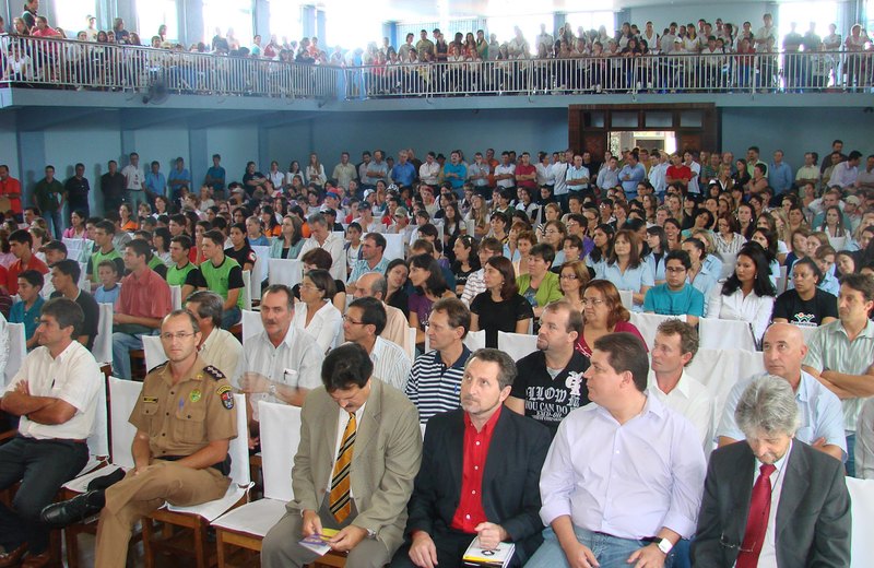 Audiência Pública realizada na cidade de Laranjeiras do Sul (PR) / Foto: Banco de Imagens/UFFS